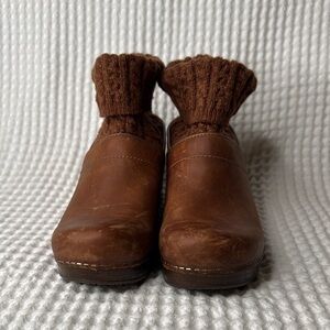 Dansko Brown Cozy Chloe Clog Size 38